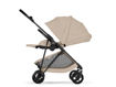 Immagine di Cybex trio Melio Carbon con Cloud G3 almond beige