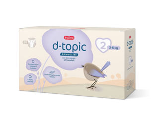 Immagine di Buona pannolini D-Topic taglia 2 (3-6 kg) - Pannolini