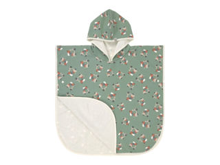 Immagine di Laessig accappatoio poncho scooter-dog green - Accappatoi