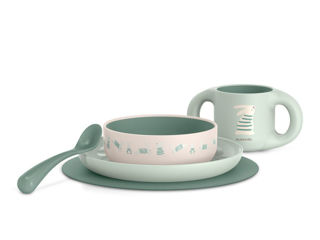 Immagine di Suavinex set svezzamento Wonder verde - Piatti e posate