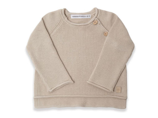 Immagine di Bamboom maglia costina sand 1295TE00042-10 tg 3 mesi - Maglie