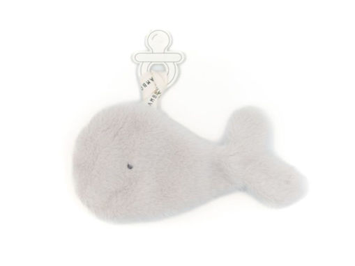 Immagine di Bamboom portaciuccio peluche Balena 121-480 - Portaciuccio e catenelle