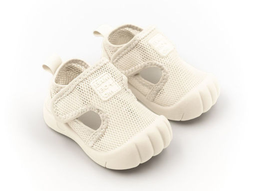 Immagine di Bamboom scarpette mare natural white 125-470 tg 2.5 anni - Scarpine neonato