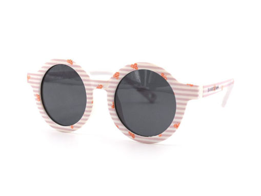 Immagine di Bamboom occhiale da sole con protezione 400 UV stripe e leaves tg 2-3 anni - Occhiali da sole