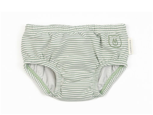 Immagine di Bamboom costume contenitivo UV50+ blue stripes bear tg 3-6 mesi - Costumi