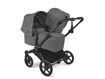 Immagine di Bugaboo passeggino fratellare Donkey 6 moon grey - Passeggini gemellari