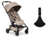 Immagine di Joolz passeggino Aer2 sandy taupe + marsupio Wildride nero - Passeggini leggeri