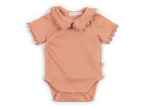 Immagine di Bamboom body con colletto embroidery coral 1109TE00075-276 tg 3 mesi - Body neonato