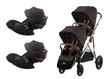 Immagine di Cybex passeggino gemellare Gazelle S + 2 Cloud G3 tpe-chocolate brown - Passeggini gemellari