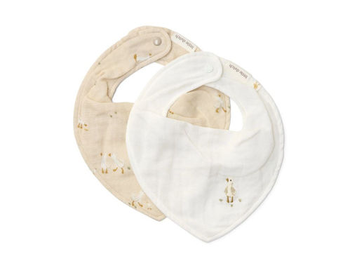 Immagine di Little Dutch bavaglino bandana 2 pz Little Goose - Bavaglini Neonato