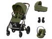 Immagine di Cybex trio Balios S Lux taupe-moss green - Passeggini trio