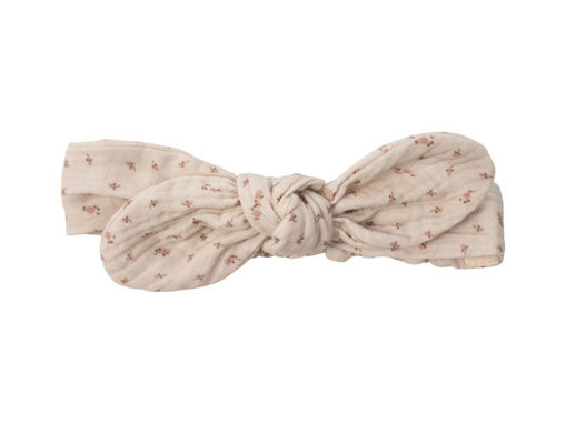 Immagine di Wooly Organic fascia elastica in mussola GOTS pink flowers - Cappelli