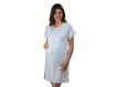 Immagine di Premamy camicia clinica aperta davanti in jersey cielo tg L - Intimo e notte mamma