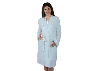 Immagine di Premamy vestaglia a manica lunga in jersey cielo tg III - Intimo e notte mamma