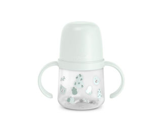 Immagine di Suavinex biberon antigoccia con manici Wild&Free 150 ml verde - Biberon