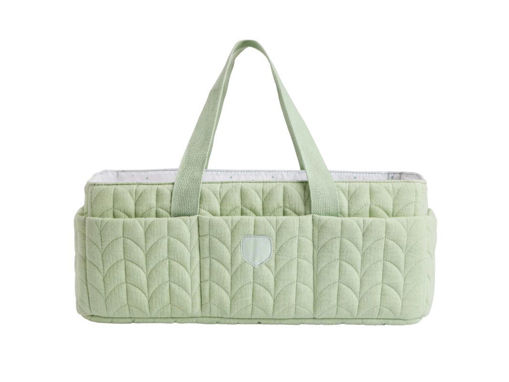 Immagine di Koala borsa Caddy Bag Quilted pale green - Complementi d'arredo