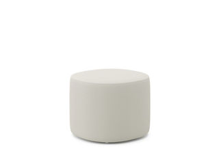 Immagine di Erbesi pouf bianco - Complementi d'arredo