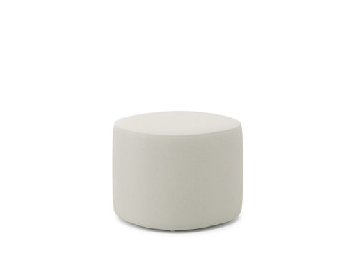Immagine di Erbesi pouf bianco - Complementi d'arredo