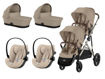 Immagine di Cybex trio gemellare Gazelle S tpe-almond beige - Passeggini gemellari