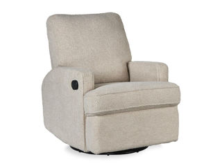 Immagine di Quax poltrona Swivel & Gliding Recliner teddy taupe - Poltrone allattamento
