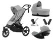Immagine di Cybex trio Avi Spin con Cloud G3 fog grey - Passeggini trio