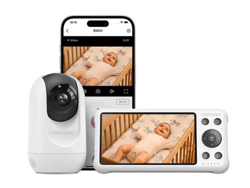 Immagine di Momcozy video baby monitor BM04 5'' Dual Mode - Baby monitor