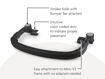 Immagine di UPPAbaby barra di protezione per Minu V3 saddle