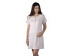 Immagine di Premamy camicia da notte pre-post parto mezza manica con strass rosa tg L - Intimo e notte mamma