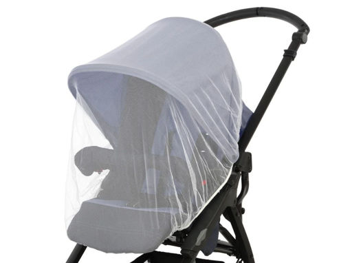 Immagine di Kiokids zanzariera per passeggino e carrozzina bianco - Zanzariere