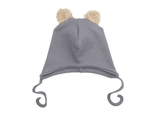 Immagine di Wooly Organic cappello con orecchie da orso night owl tg 40-42 - Cappelli