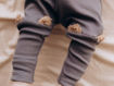 Immagine di Wooly Organic leggings con orecchie da orso night owl tg 62-68