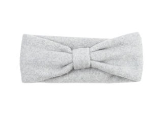 Immagine di Wooly Organic fascia in pile di cotone biologico GOTS tg kids light grey - Cappelli