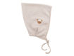 Immagine di Wooly organic cuffia orso ricamato light taupe tg 44-48 - Cappelli