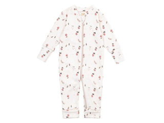 Immagine di Wooly organic tutina con cerniera nordic flora tg 68-74 - Tutine