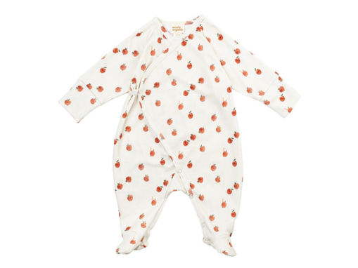 Immagine di Wooly Organic tutina apertura frontale pick a apple tg 56-62 - Tutine