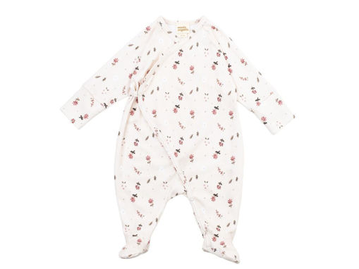 Immagine di Wooly Organic tutina apertura frontale nordic flora tg 56-62 - Tutine