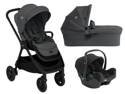 Immagine di Joie Signature trio Finiti + Ramble XL + i-Snug 2 ebony - Passeggini trio