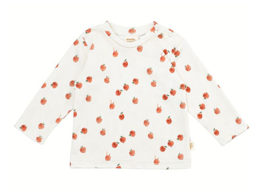 Immagine di Wooly Organic maglia manica lunga GOTS pick a apple tg 62-68 - Maglie