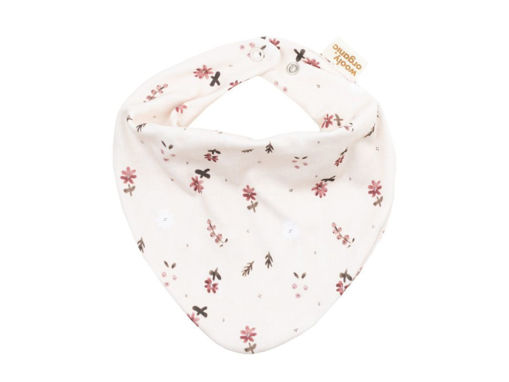 Immagine di Wooly Organic bavaglino GOTS nordic flora - Bavaglini Neonato