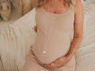 Immagine di Pregnancy Jewel Bola chiama angeli argento con foglia