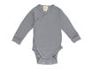 Immagine di Wooly Organic body incrociato in lyocell/lana night owl tg 56-62 - Body neonato