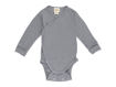 Immagine di Wooly Organic body incrociato in lyocell/lana night owl tg 62-68 - Body neonato