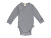 Immagine di Wooly Organic body incrociato in lyocell/lana night owl tg 68-74 - Body neonato