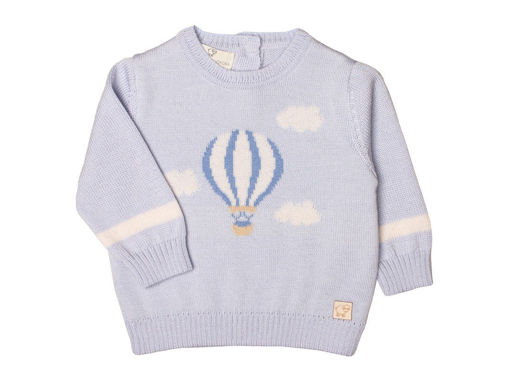 Immagine di Maglificio di Verona maglia mongolfiera unisex 045601-L1389 cielo tg 12 mesi - Maglie