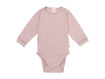 Immagine di Wooly Organic body in lyocell/lana pink sand tg 74/80 - Body neonato