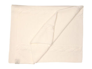 Immagine di Maglificio di Verona coperta trecce unisex 045678-LC1362 latte tg cm 80x100 - Corredino nanna