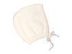 Immagine di Maglificio di Verona cuffietta punzonata femmina 045642-L1350 latte tg 0-3 mesi - Cappelli