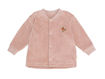 Immagine di Wooly Organic giacca con ricamo GOTS rosewood tg 62/68 - Capi spalla