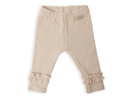 Immagine di Bamboom leggings con bordo volant warm white tg 3 mesi 1213TE00085 - Pantaloni