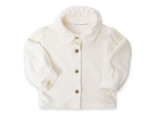 Immagine di Bamboom camicia bimba natural white tg 9-12 mesi - Maglie